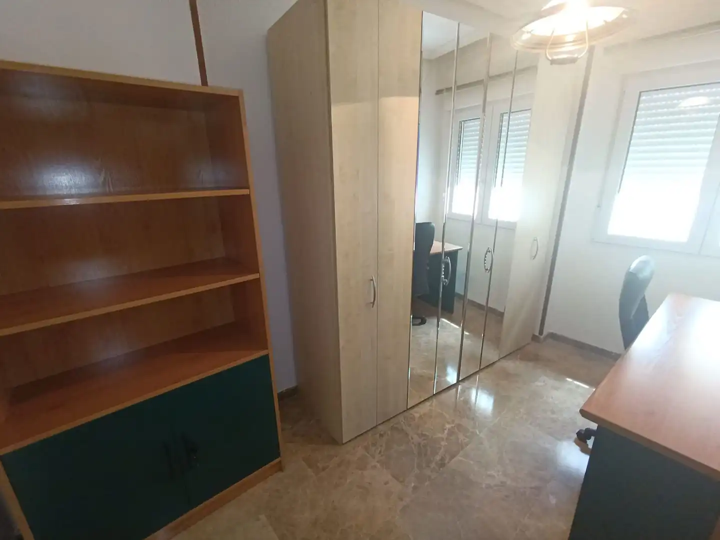 Bedroom of Flat for rent in Linares  with Air Conditioner, Heating and Storage room