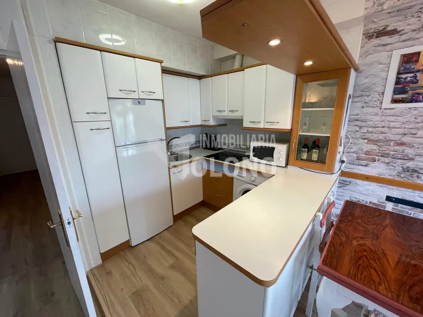 Küche von Wohnung zum Verkauf in Labastida / Bastida mit Klimaanlage, Terrasse und Möbliert