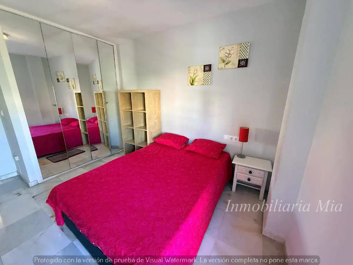 Schlafzimmer von Wohnungen zur Miete in Torremolinos mit Schwimmbad, Möbliert und Gemeinschaftspool