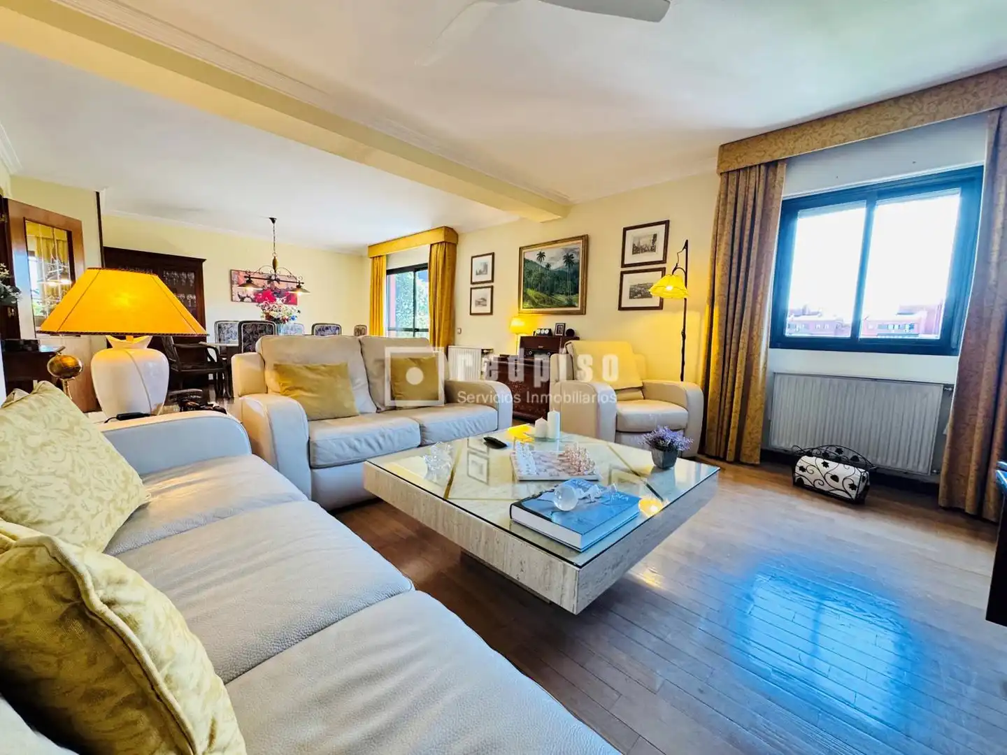 Sala de estar de Dúplex en venta en Fuenlabrada con Calefacción, Jardín privado y Parquet