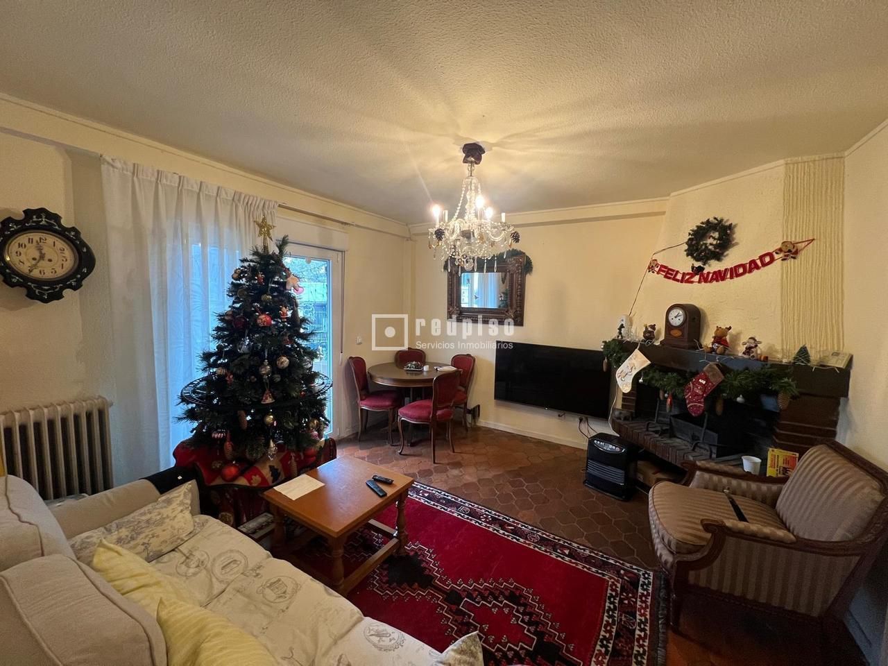 Living room of Flat to rent in Collado Villalba  with Heating, Terrace and Storage room