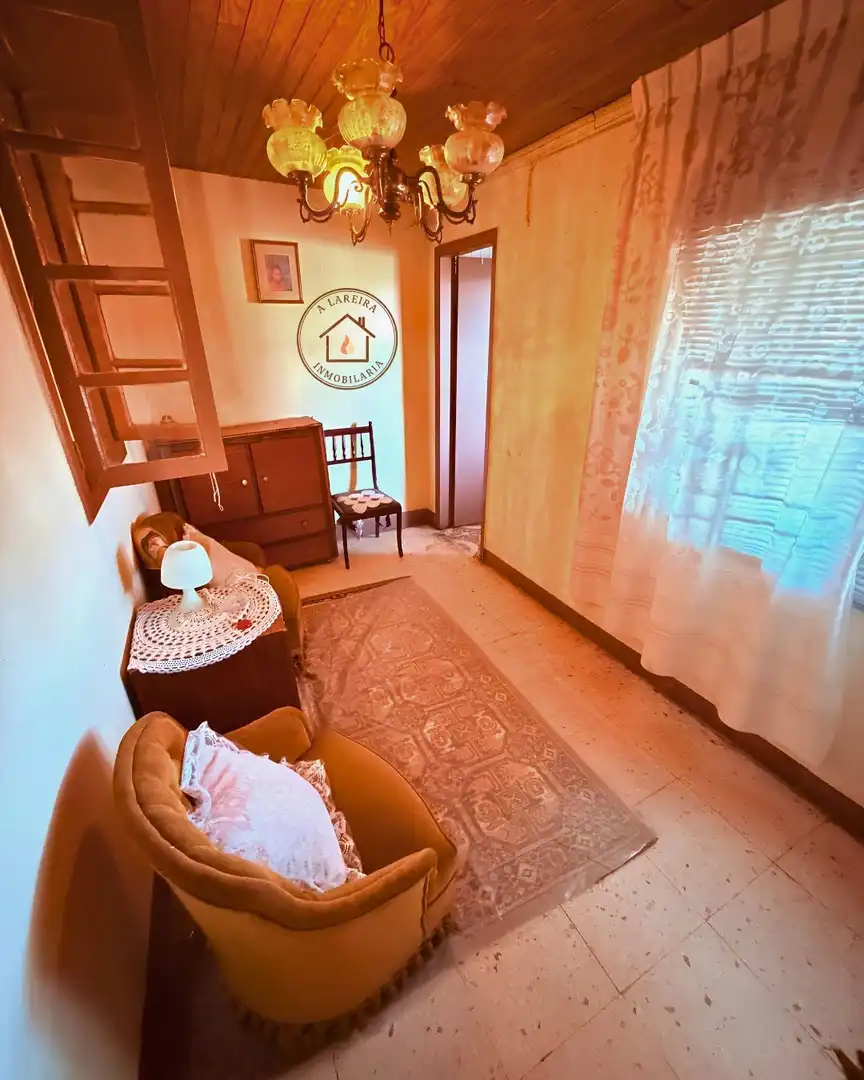 Sala de estar de Finca rústica en venta en Carballeda de Avia con Terraza