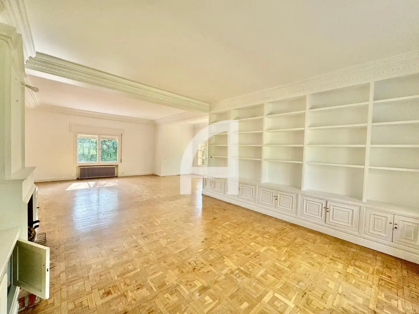 Sala de estar de Casa o chalet en venta en Villanueva de la Cañada con Aire acondicionado, Calefacción y Jardín privado