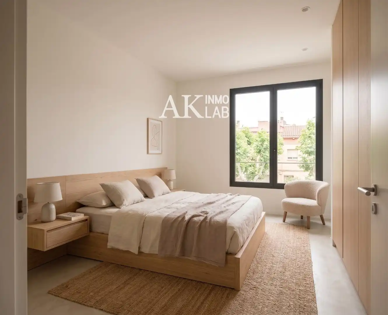 Dormitori de Casa o xalet en venda en Barcelona amb Aire condicionat, Calefacció i Terrassa