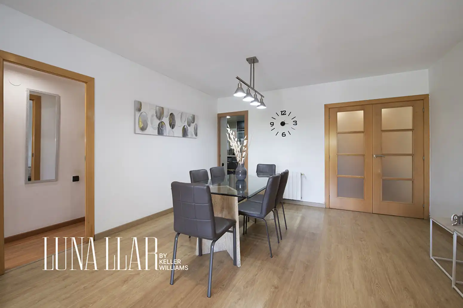 Esszimmer von Wohnung zum Verkauf in Gavà mit Klimaanlage, Heizung und Parkett
