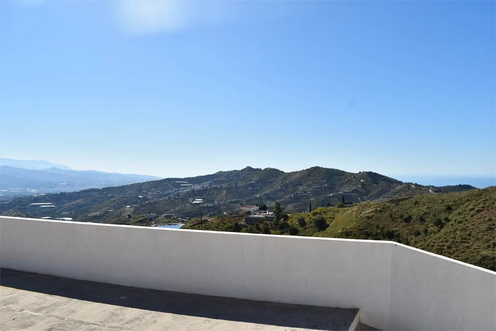 Terrace of Country homes for sale in Iznate  with Air Conditioner, Private garden and Terrace