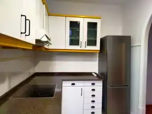 Cuina de Apartament de lloguer en A Coruña Capital  amb Terrassa