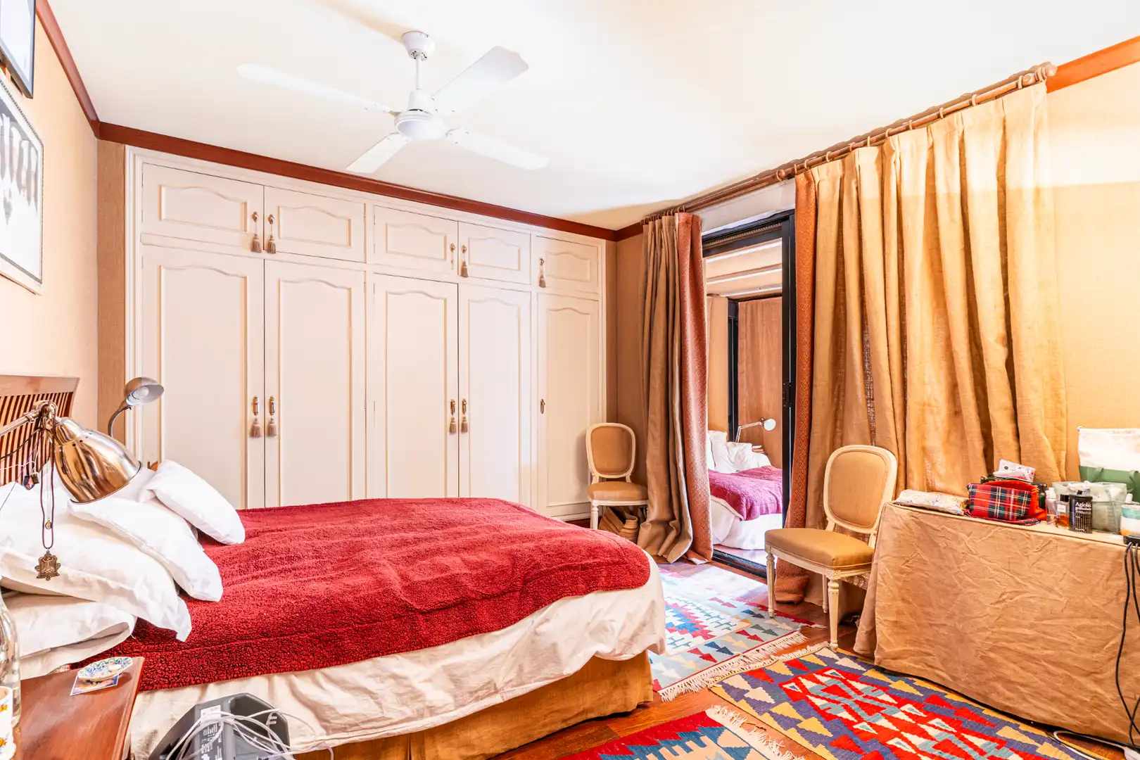 Bedroom of Detached homes for sale in Las Rozas de Madrid  with Air Conditioner, Heating and Private garden