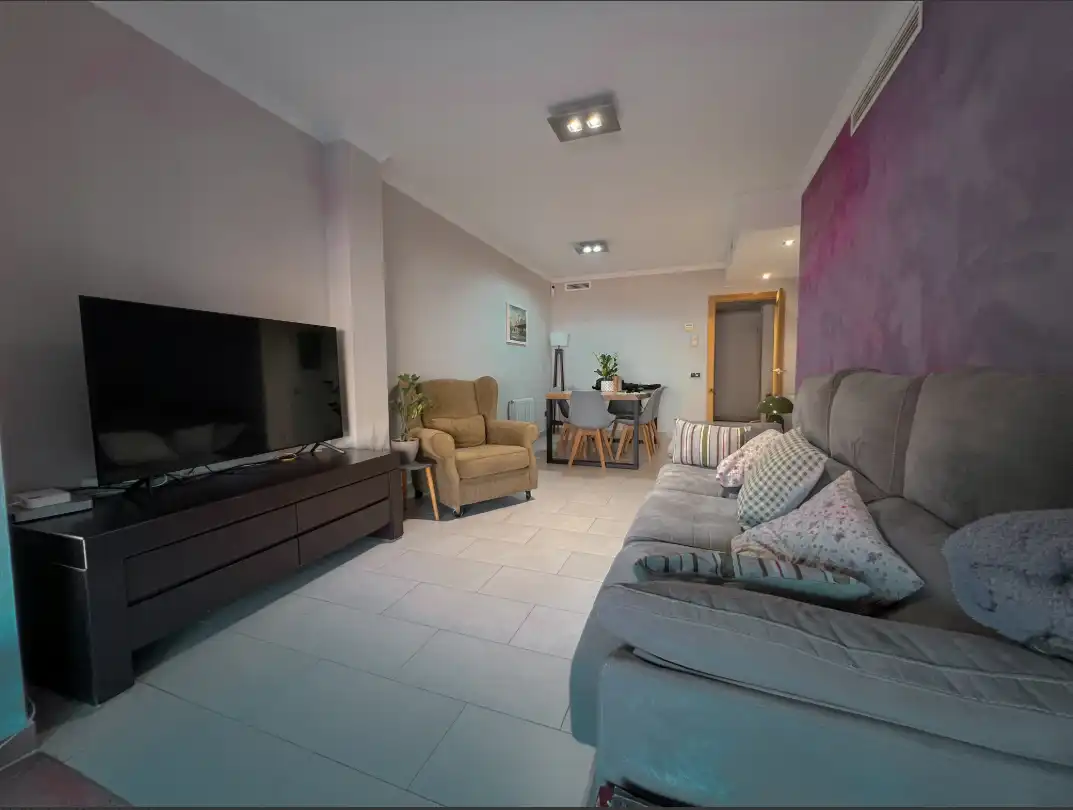 Wohnzimmer von Erdgeschoss zum Verkauf in Les Franqueses del Vallès mit Terrasse und Abstellraum