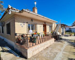 Exterior view of Country house for sale in  Zaragoza Capital  with Air Conditioner, Private garden and Terrace