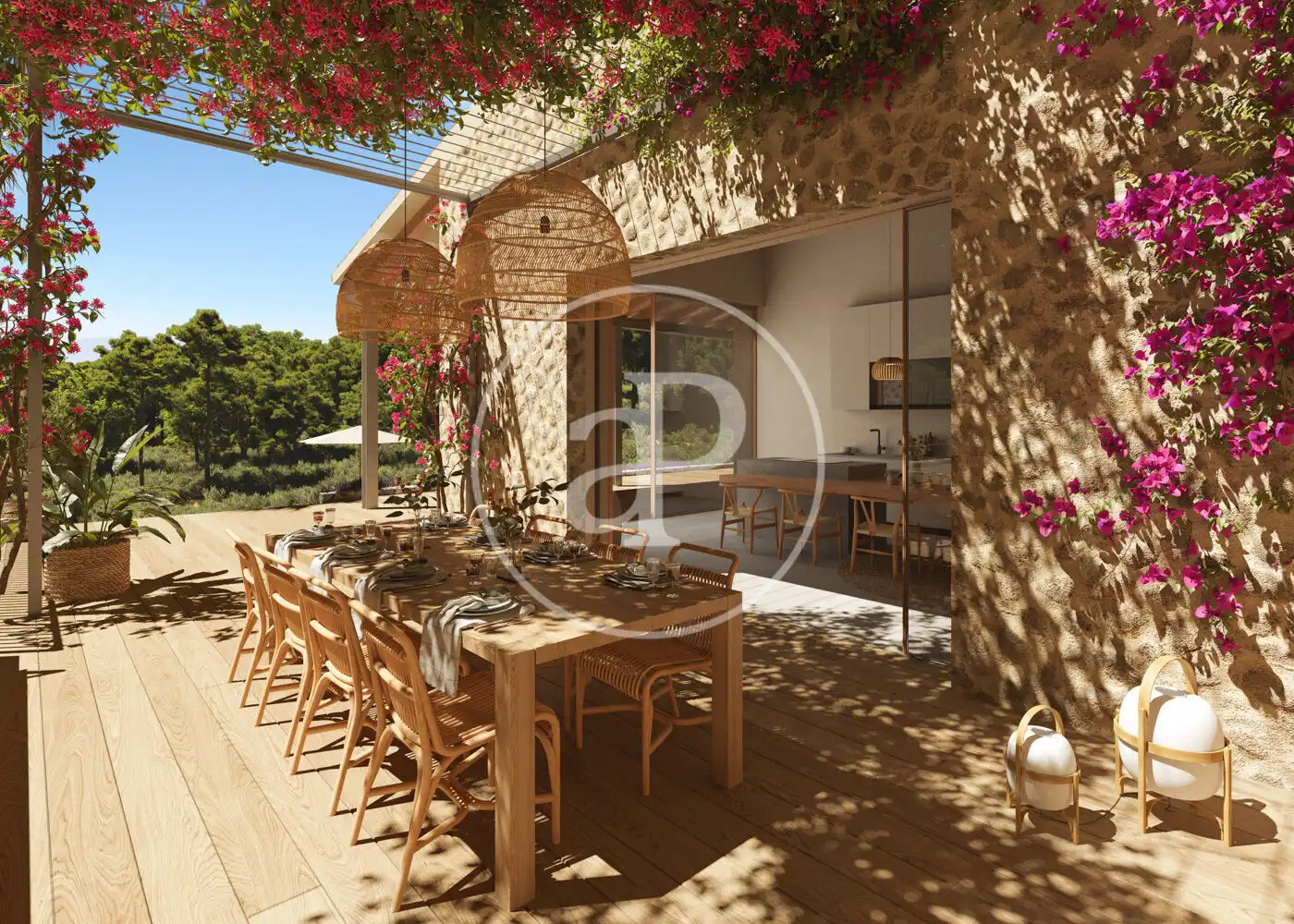 Terrace of Houses for sale in Deià  with Air Conditioner, Heating and Private garden