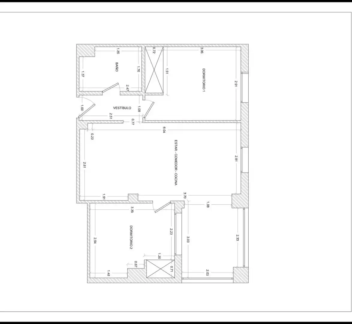 Apartamento en venta en Cañada del Molino