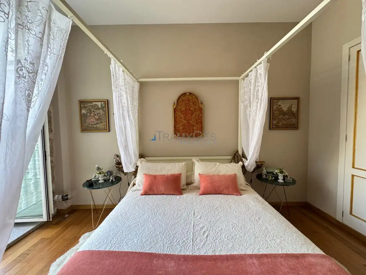 Schlafzimmer von Wohnungen zur Miete in Mondariz-Balneario mit Heizung und Möbliert
