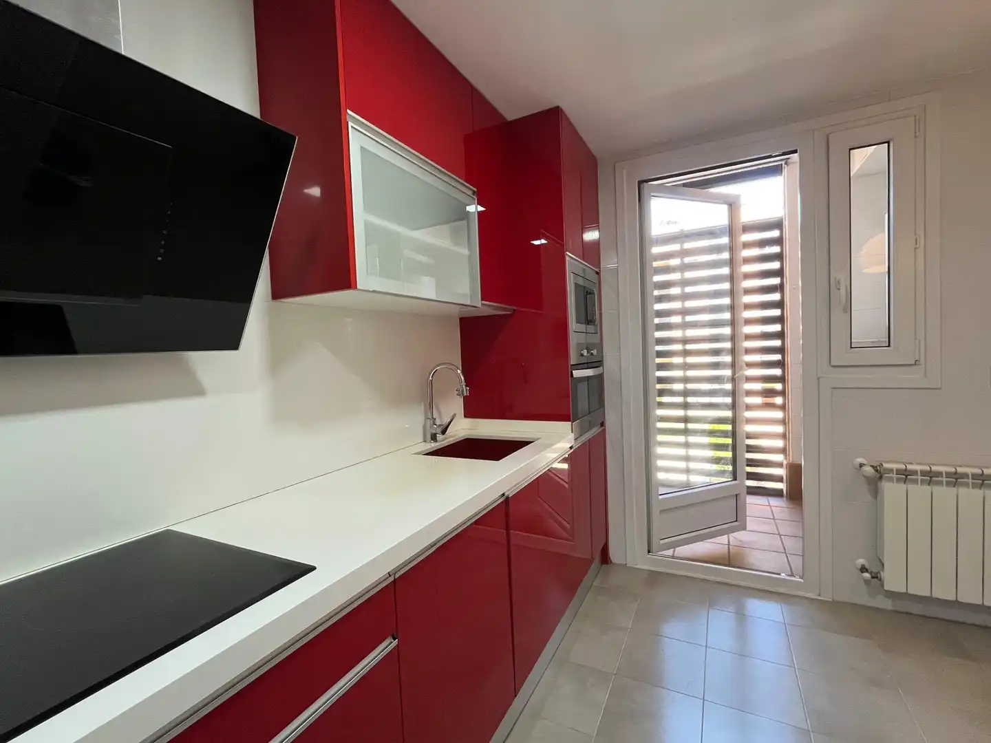 Kitchen of Flat for rent in Rivas-Vaciamadrid  with Heating, Private garden and Terrace