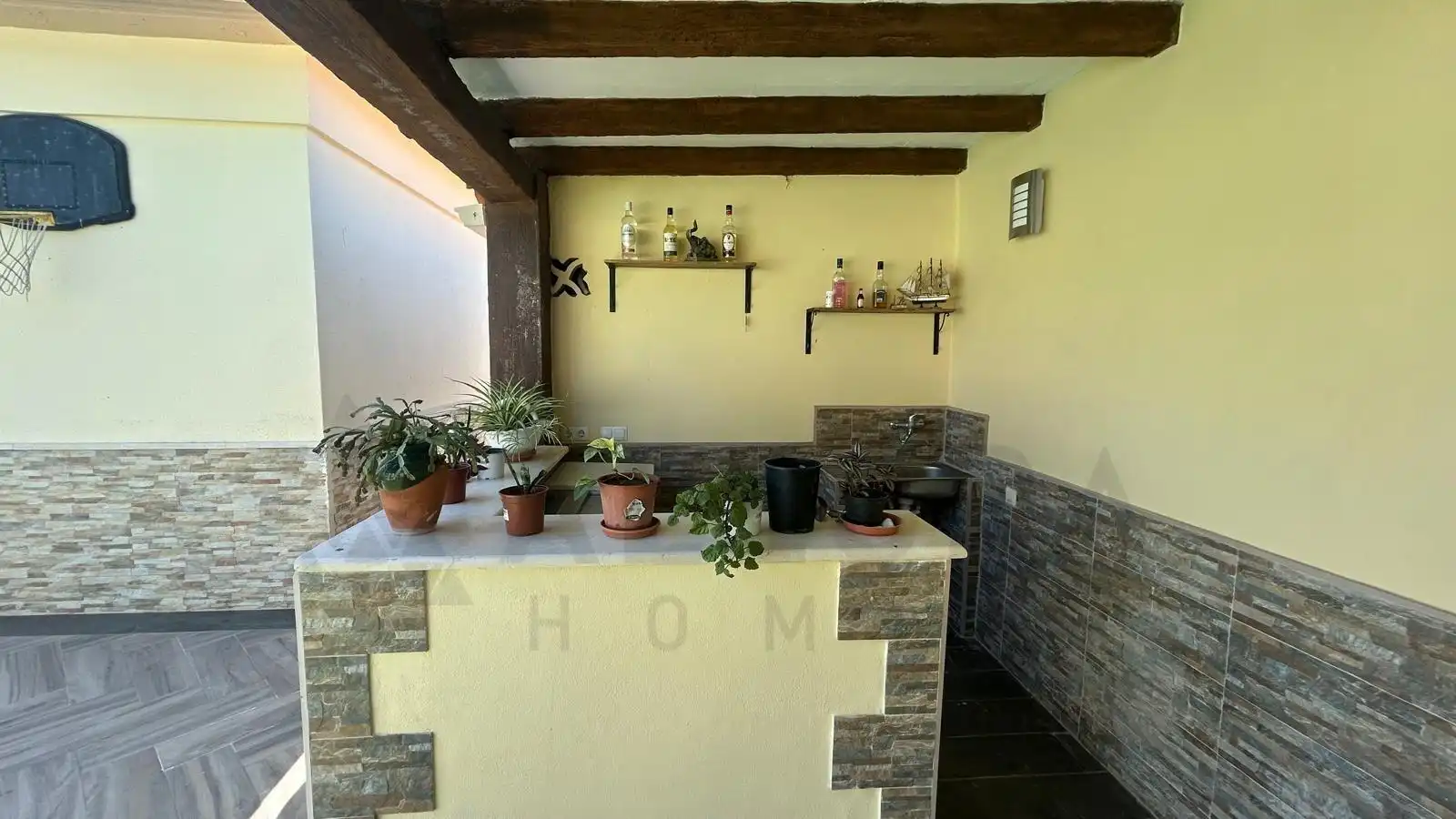 Terrace of Houses for rent in Jerez de la Frontera  with Air Conditioner, Private garden and Storage room