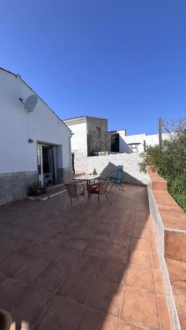 Terrassa de Casa adosada en venda en Santa Marta de Magasca amb Aire condicionat, Jardí privat i Traster