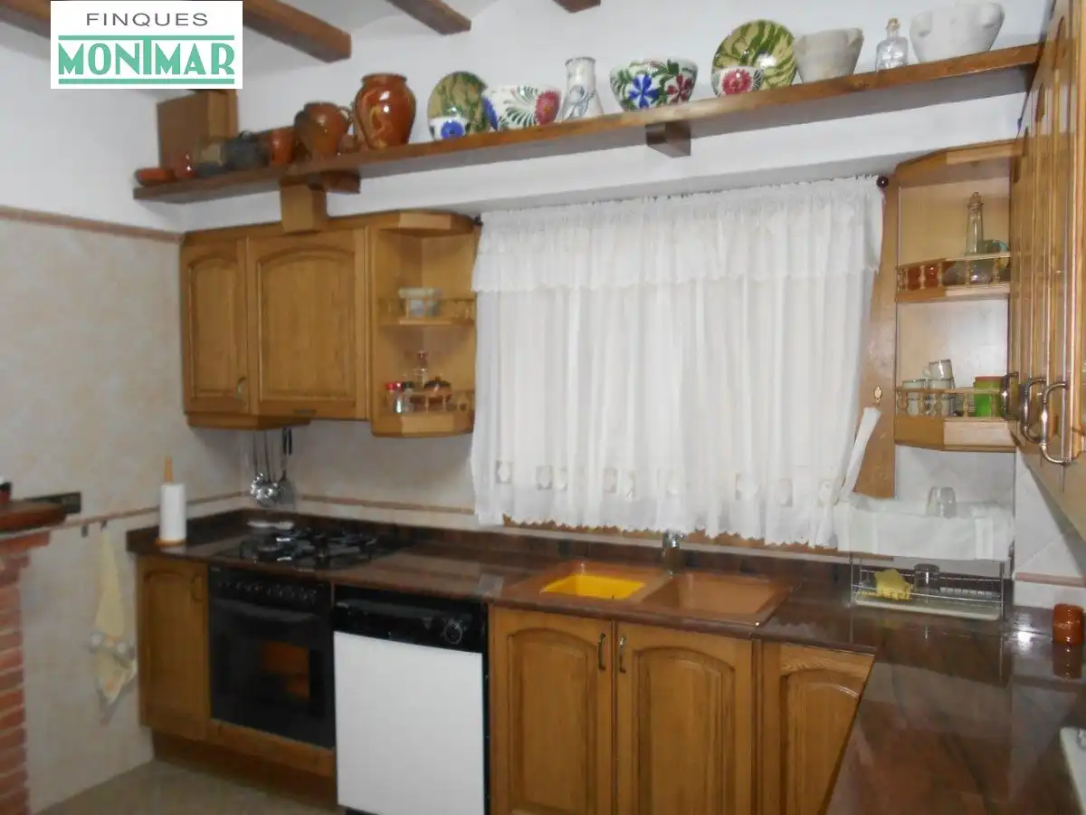 Kitchen of Country homes for sale in Sant Jaume dels Domenys  with Private garden and Storage room