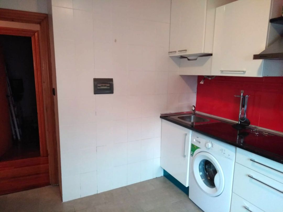 Kitchen of Flat for sale in Portugalete  with Heating, Storage room and Furnished