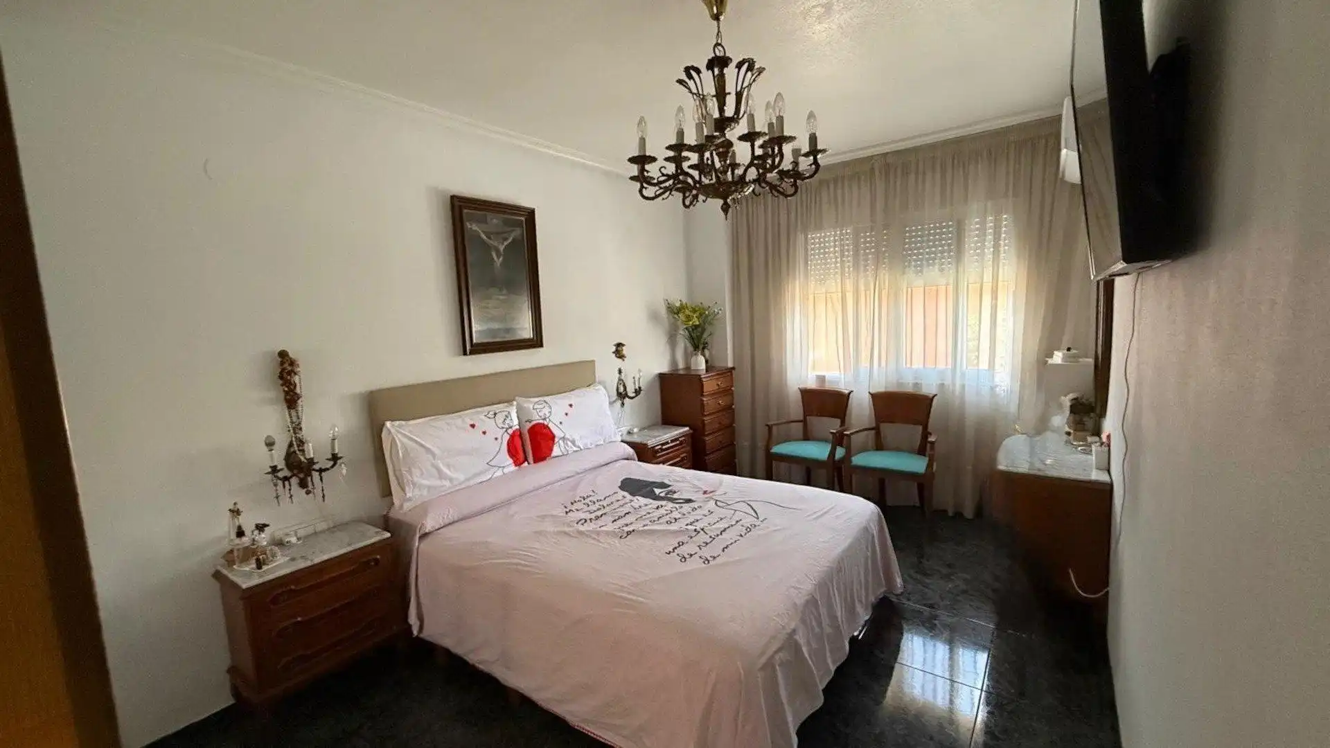 Bedroom of Flat for sale in Molina de Segura  with Furnished