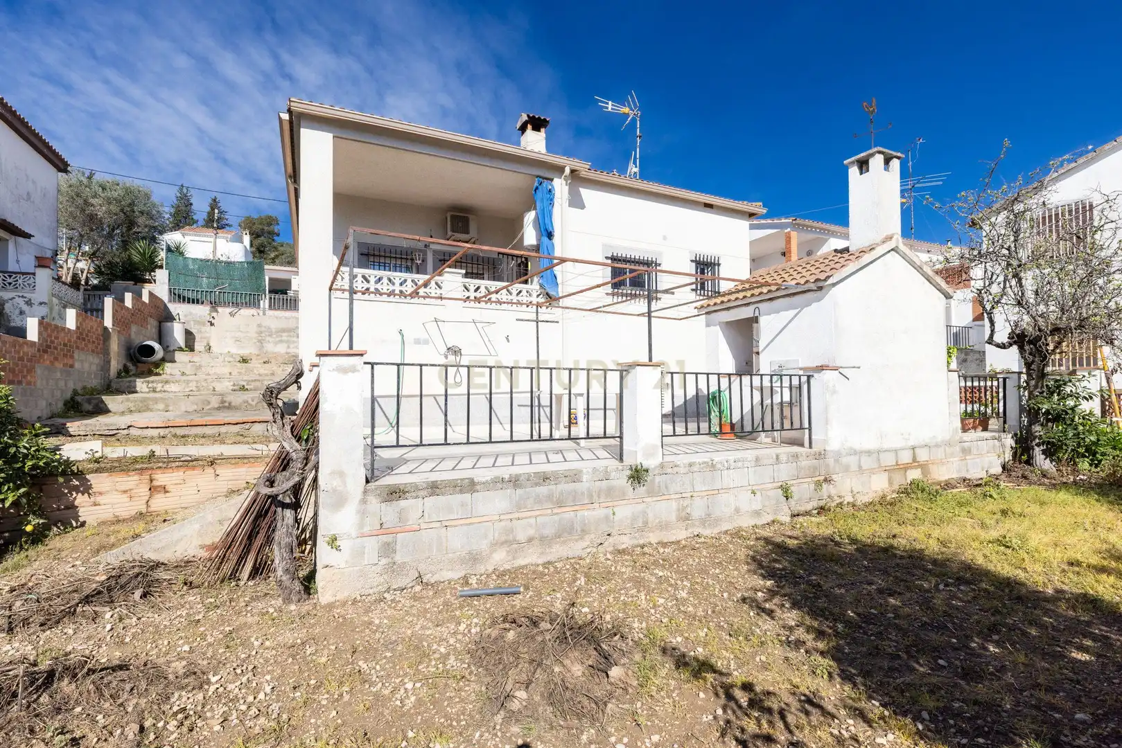 Exterior view of Houses for sale in Olivella  with Private garden, Storage room and Swimming Pool