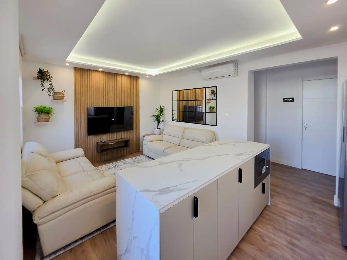 Living room of Houses for share in Armilla  with Air Conditioner, Heating and Private garden