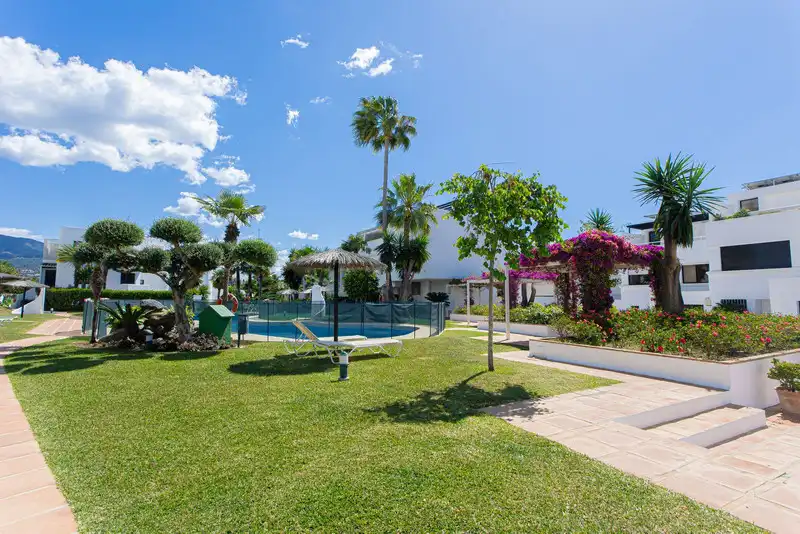 Garden of Detached homes for rent in Marbella  with Air Conditioner, Terrace and Storage room