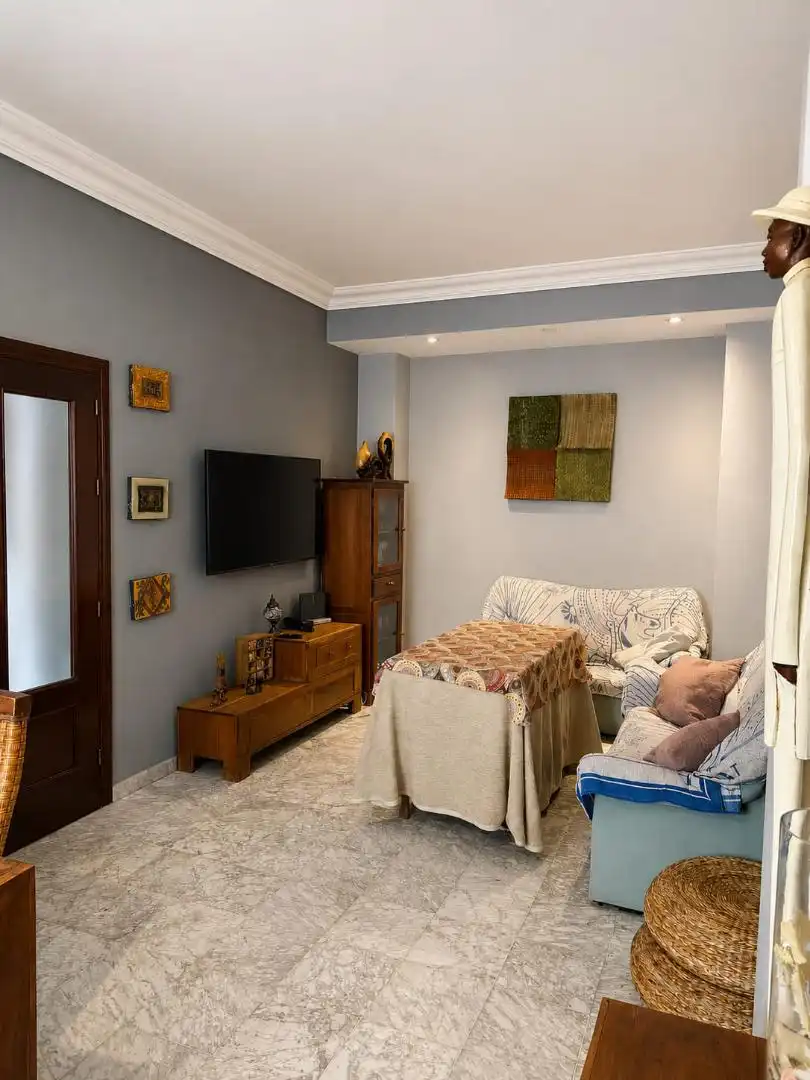 Sala d'estar de Casa adosada en venda en Alcalá de Guadaira amb Terrassa