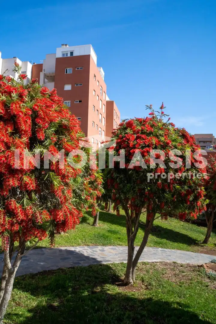 Exterior view of Flat for sale in Almería  with Air Conditioner, Heating and Private garden