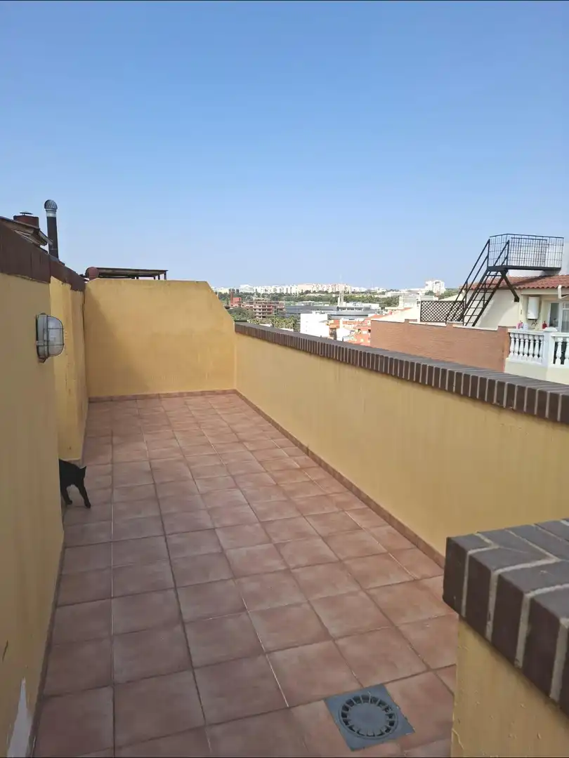 Terrace of Attic for rent in Burjassot