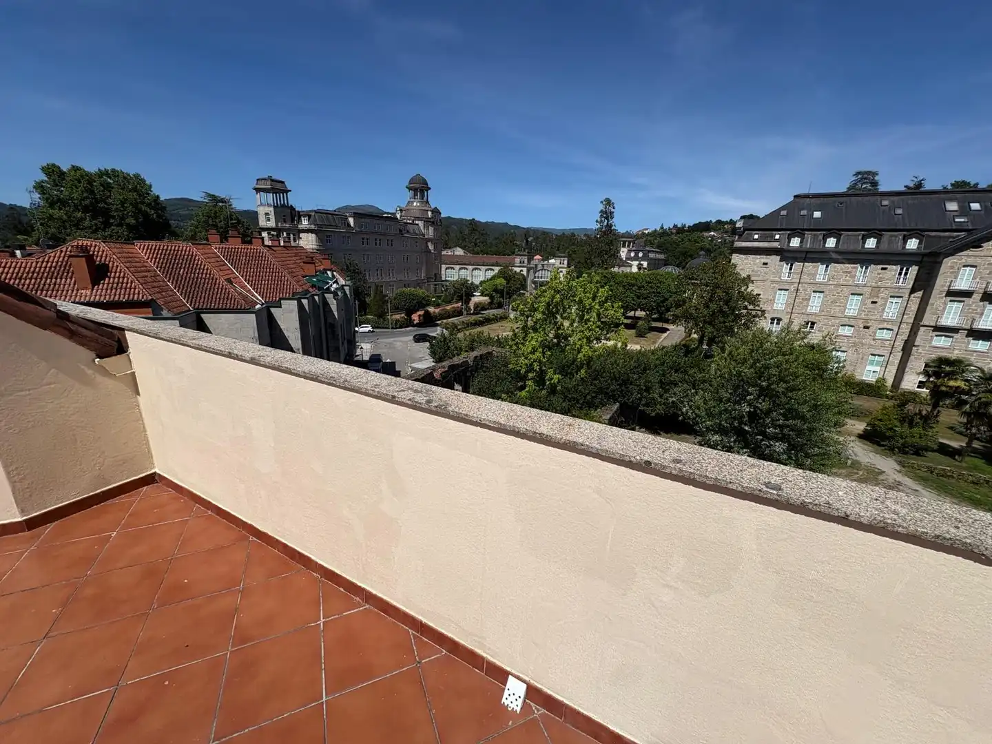 Terraza de Ático de alquiler en Mondariz-Balneario con Calefacción, Terraza y Trastero