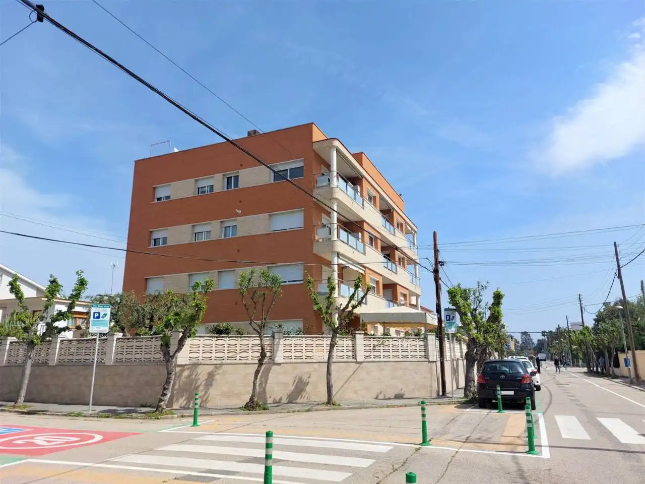 Vista exterior de Piso de alquiler en Vilanova i la Geltrú con Aire acondicionado, Calefacción y Terraza