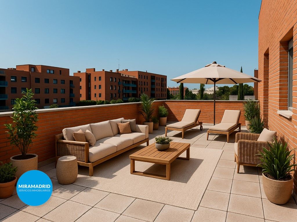 Terrace of Attic for sale in Paracuellos de Jarama  with Air Conditioner and Terrace