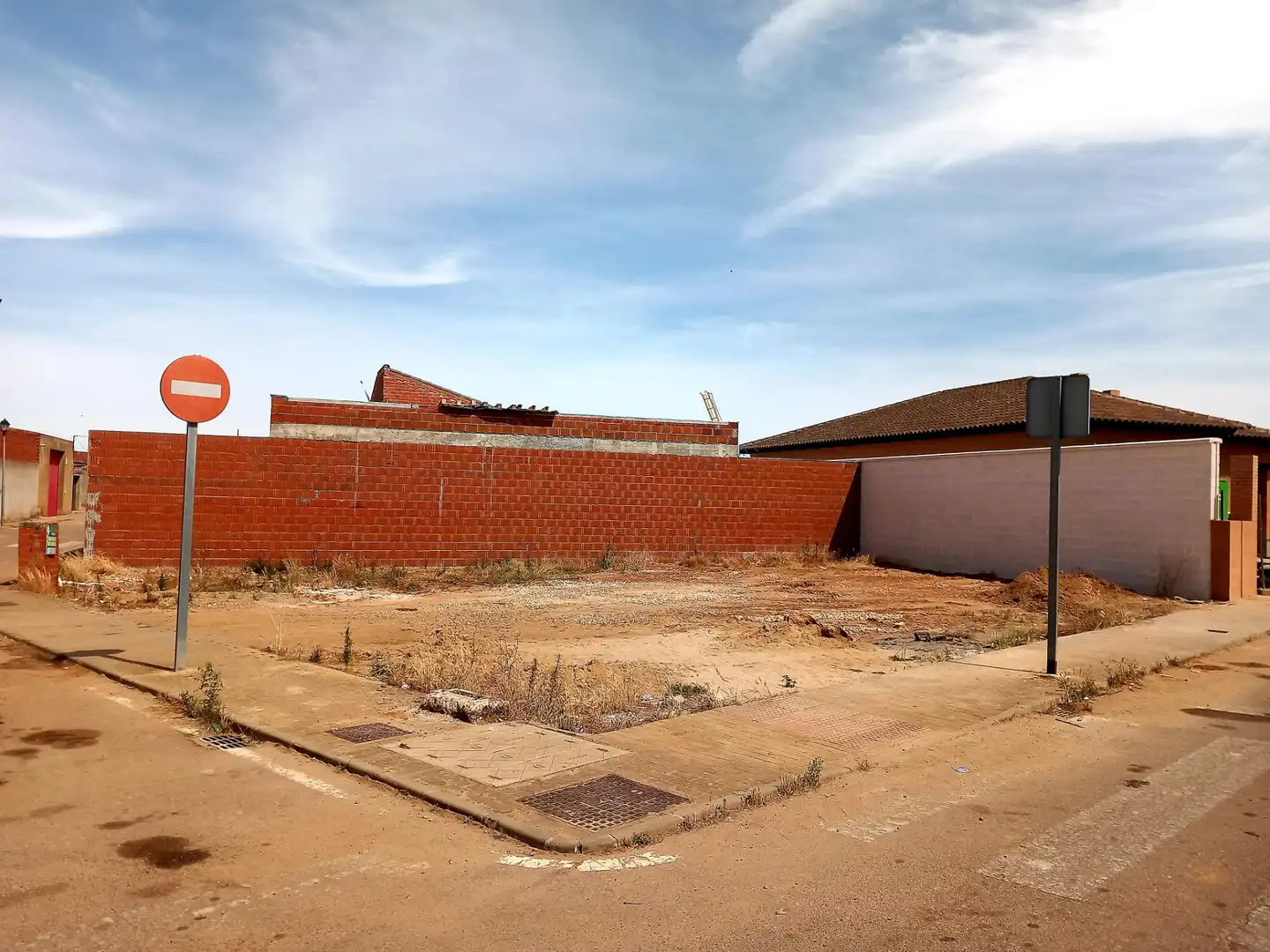 Vista exterior de Residencial en venda en Talavera la Real