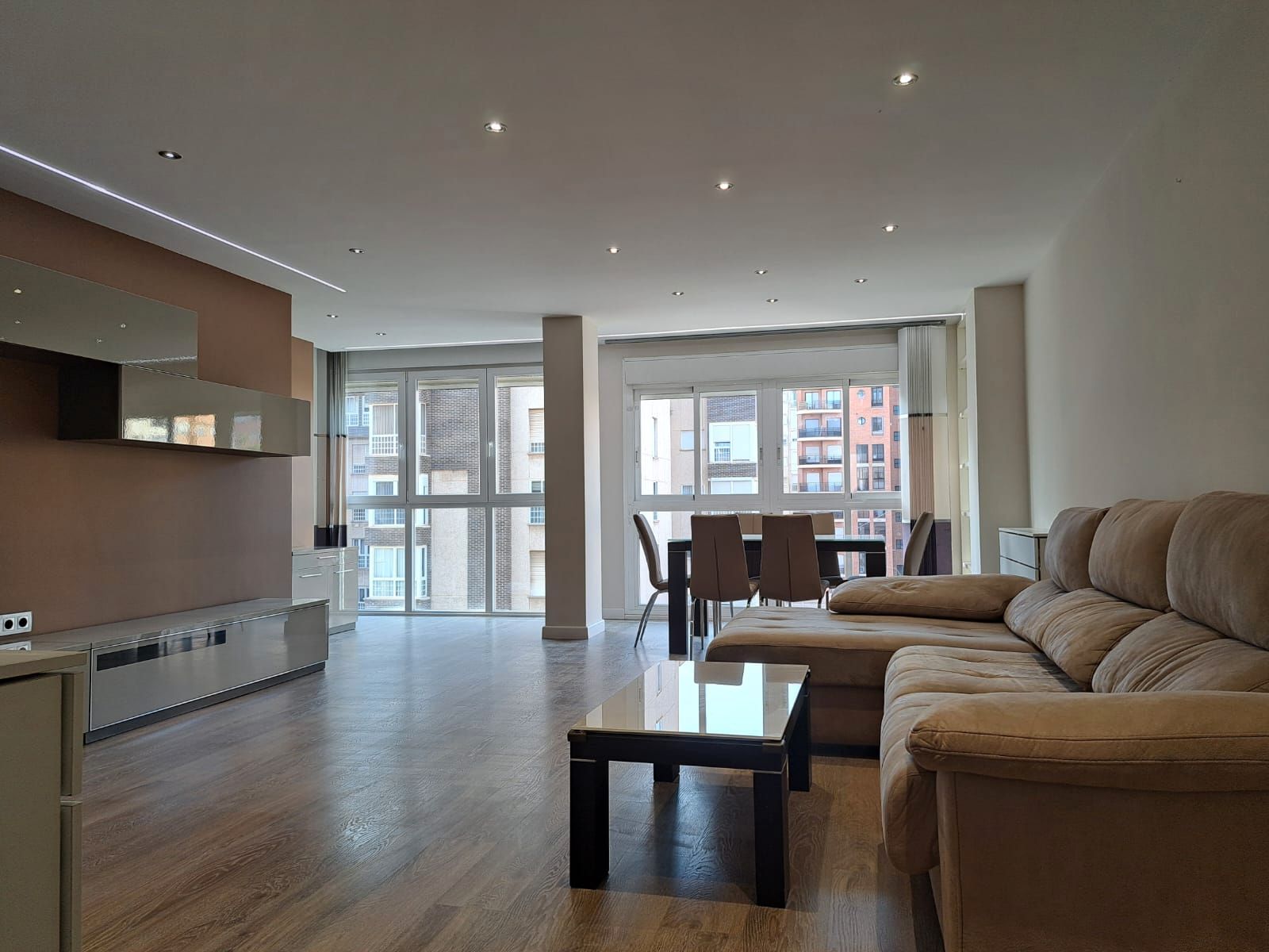 Sala de estar de Piso de alquiler en Cartagena con Aire acondicionado, Calefacción y Parquet