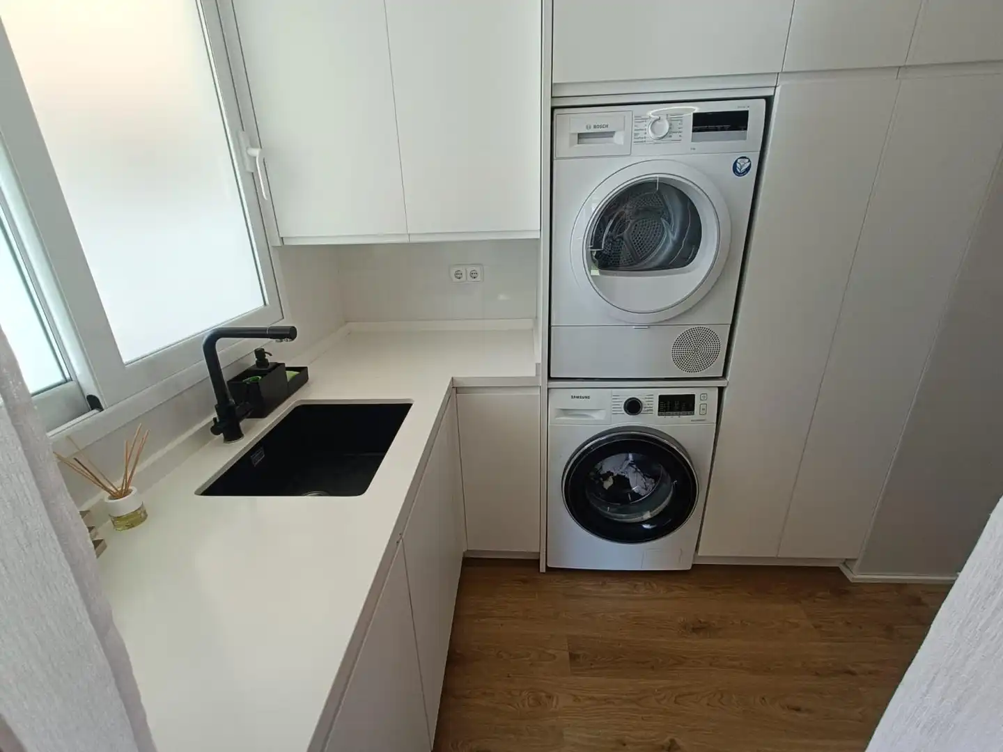 Cocina de Apartamento en venta en Villajoyosa / La Vila Joiosa con Calefacción, Jardín privado y Terraza