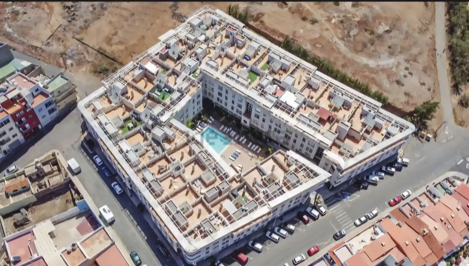 Vista exterior de Piso de alquiler en Gáldar con Piscina, Amueblado y Horno