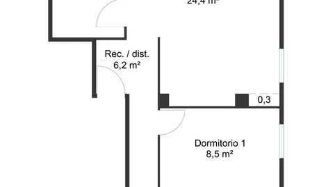 Photo 3 of Flat for sale in Calle Mariano Viada, Es Rafal Vell, Palma de Mallorca