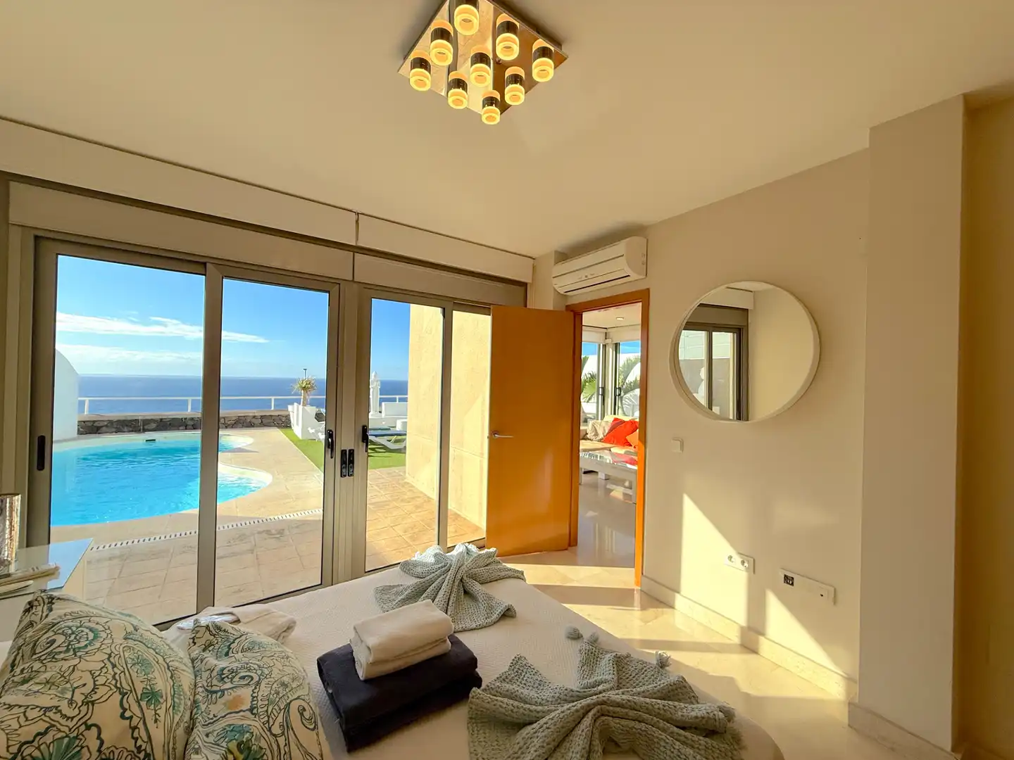 Habitación de Casa o chalet de alquiler en Santa Cruz de Tenerife con Aire acondicionado, Jardín privado y Parquet