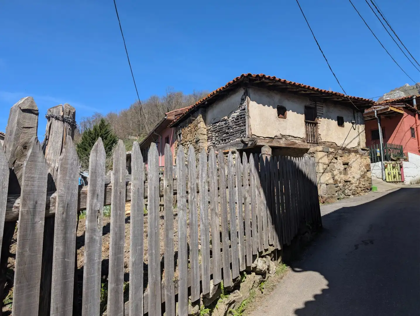 Exterior view of Houses for sale in Aller  with Terrace