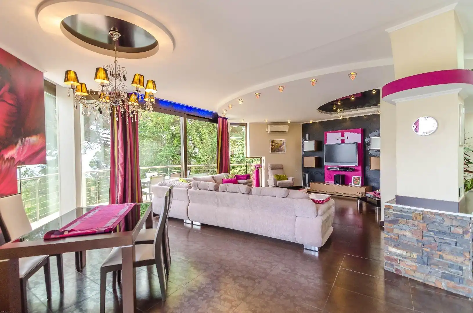 Sala de estar de Casa o chalet en venta en Lloret de Mar con Calefacción y Piscina
