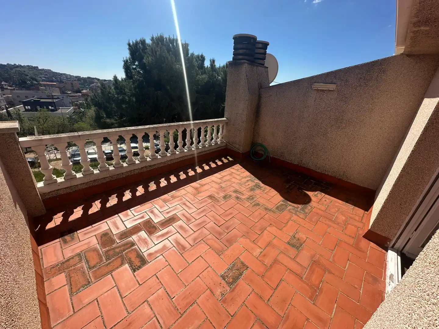 Terraza de Casa adosada en venta en Santa Coloma de Gramenet con Terraza y Balcón