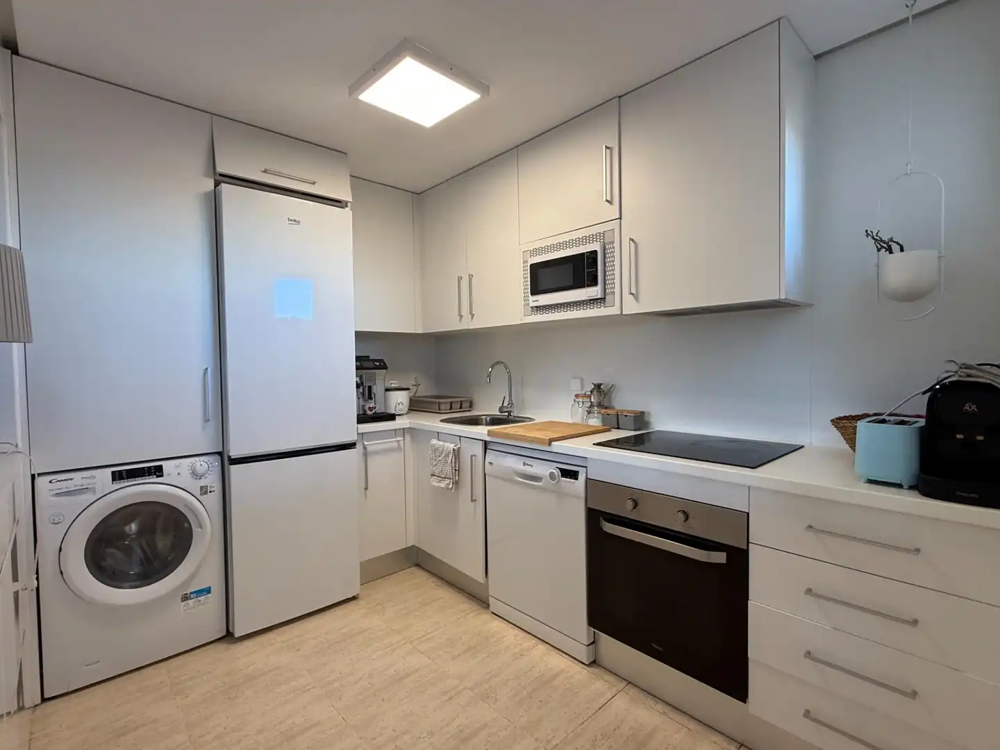 Kitchen of Flat for rent in Cartagena  with Furnished, Balcony and Community pool