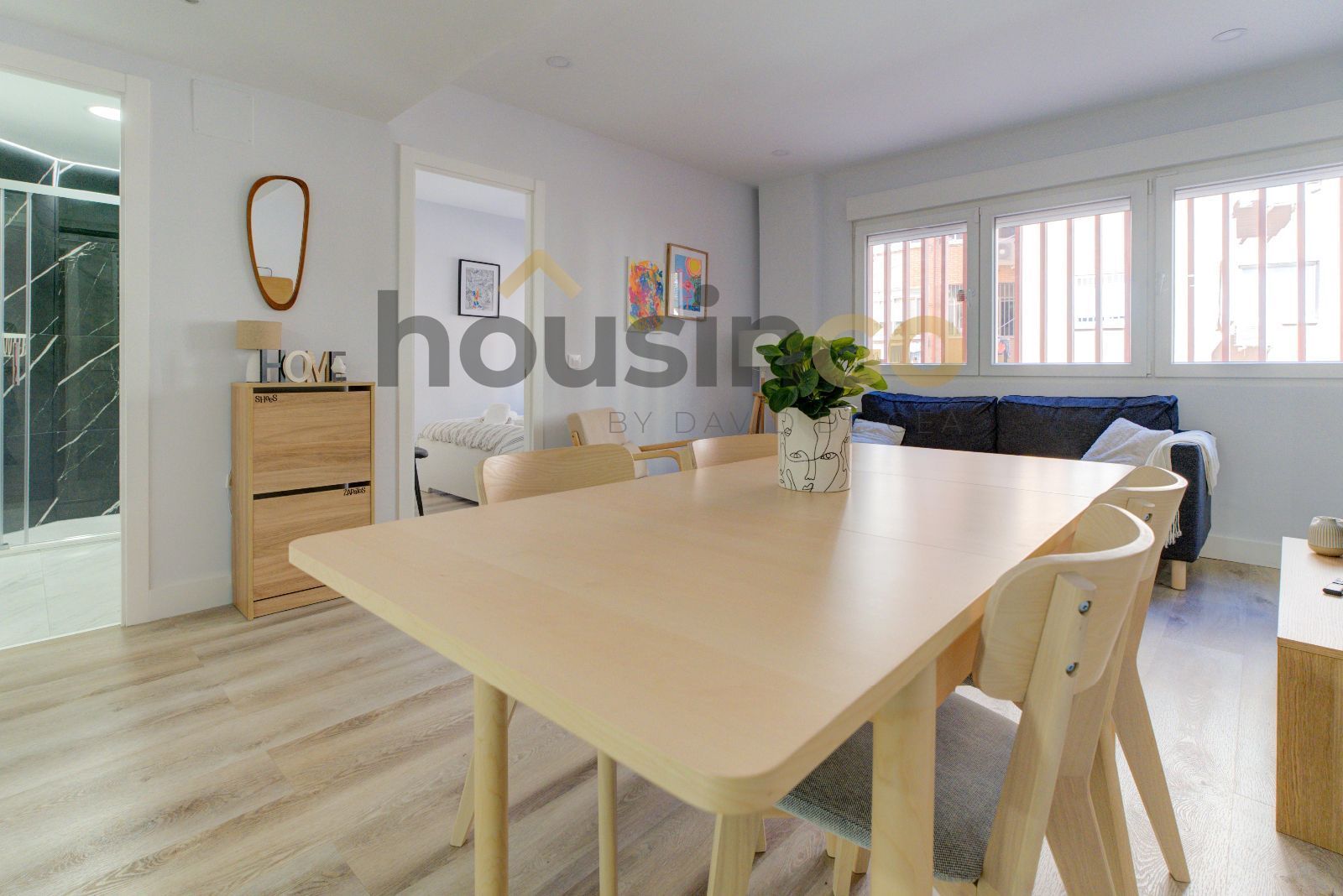 Exterior view of Flat to rent in  Madrid Capital  with Air Conditioner, Heating and Furnished