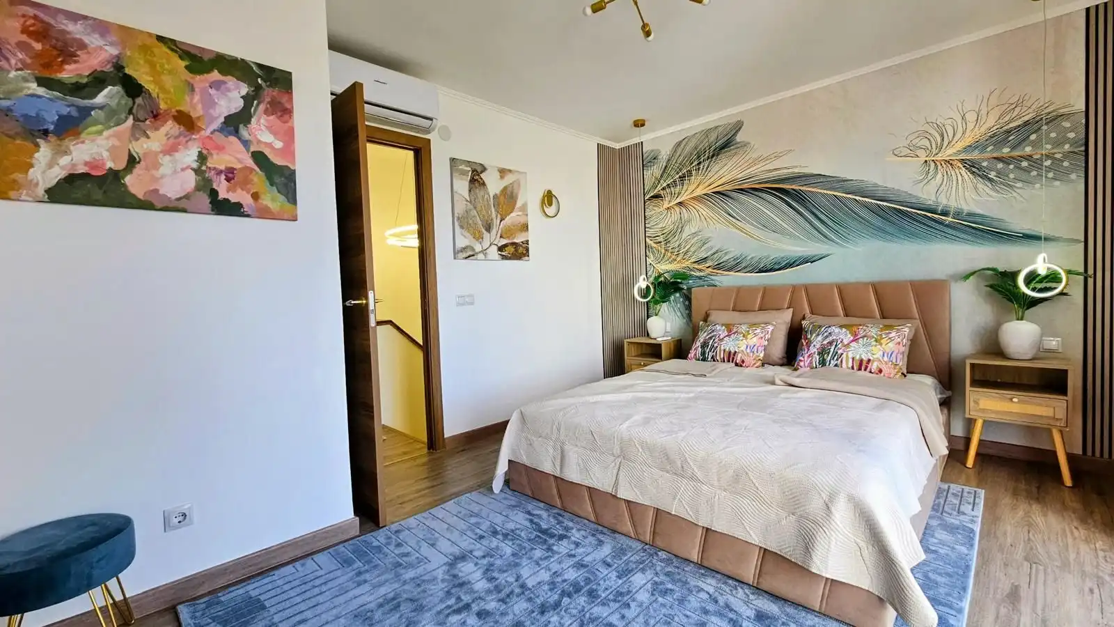 Habitación de Casa adosada en venta en Marbella con Aire acondicionado, Calefacción y Jardín privado