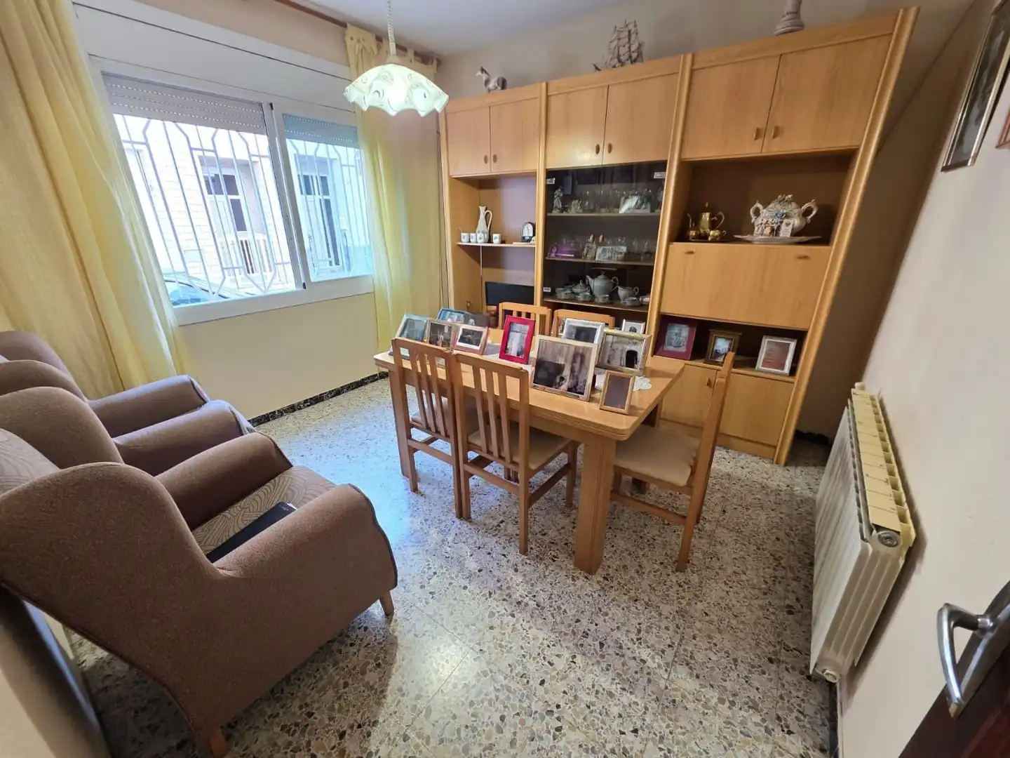 Esszimmer von Erdgeschoss zum Verkauf in Vilanova del Camí mit Heizung, Terrasse und Abstellraum