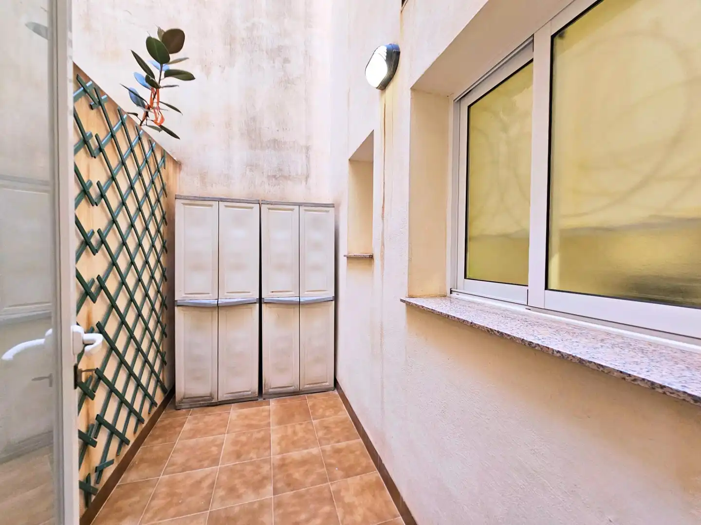 Balcony of Flat for sale in Cartagena  with Air Conditioner, Parquet flooring and Terrace