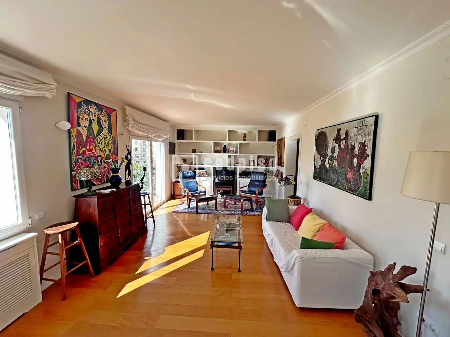 Sala de estar de Piso en venta en Madrid con Calefacción y Terraza