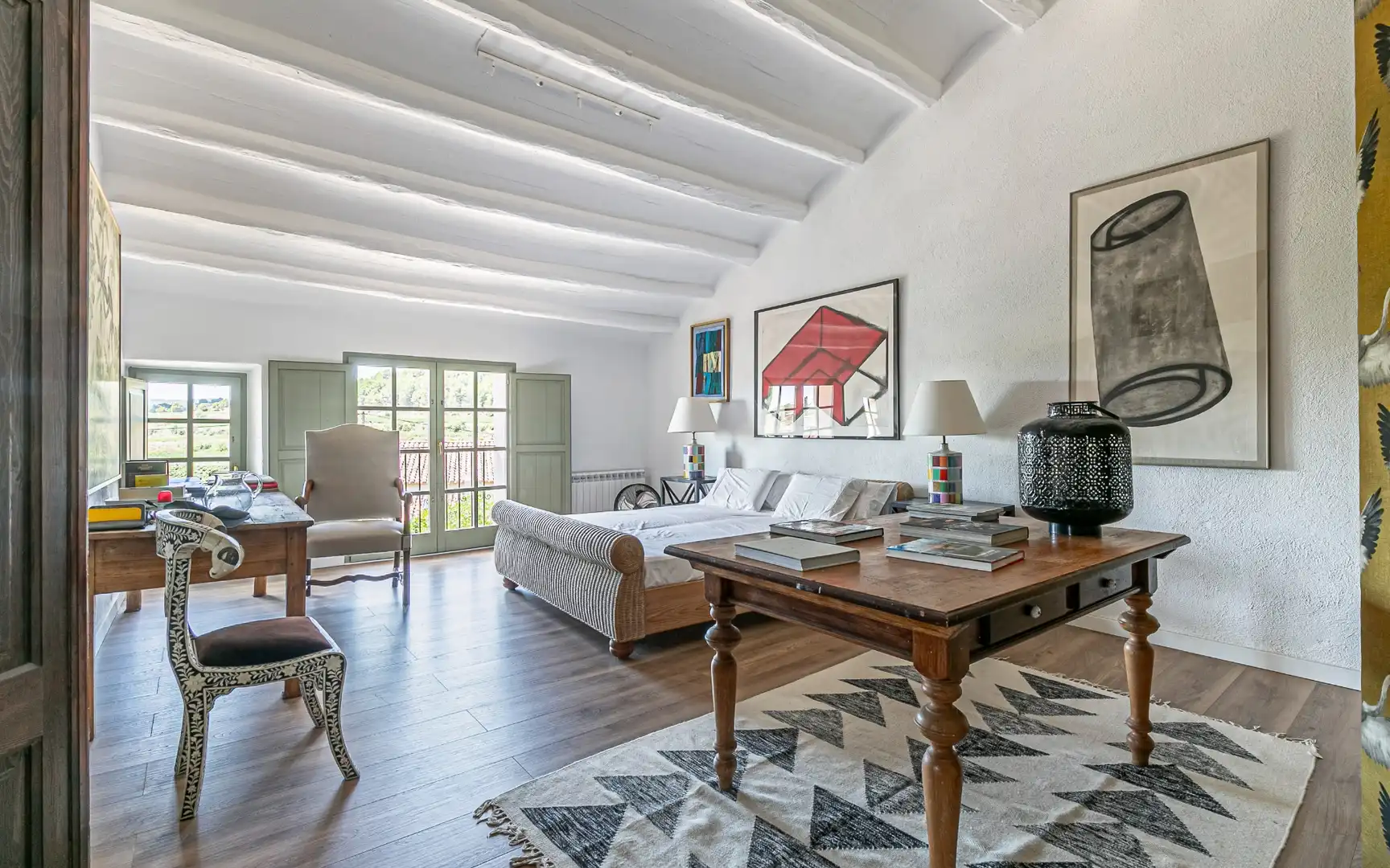 Wohnzimmer von Country house zum Verkauf in Torrelles de Foix mit Heizung, Privatgarten und Terrasse