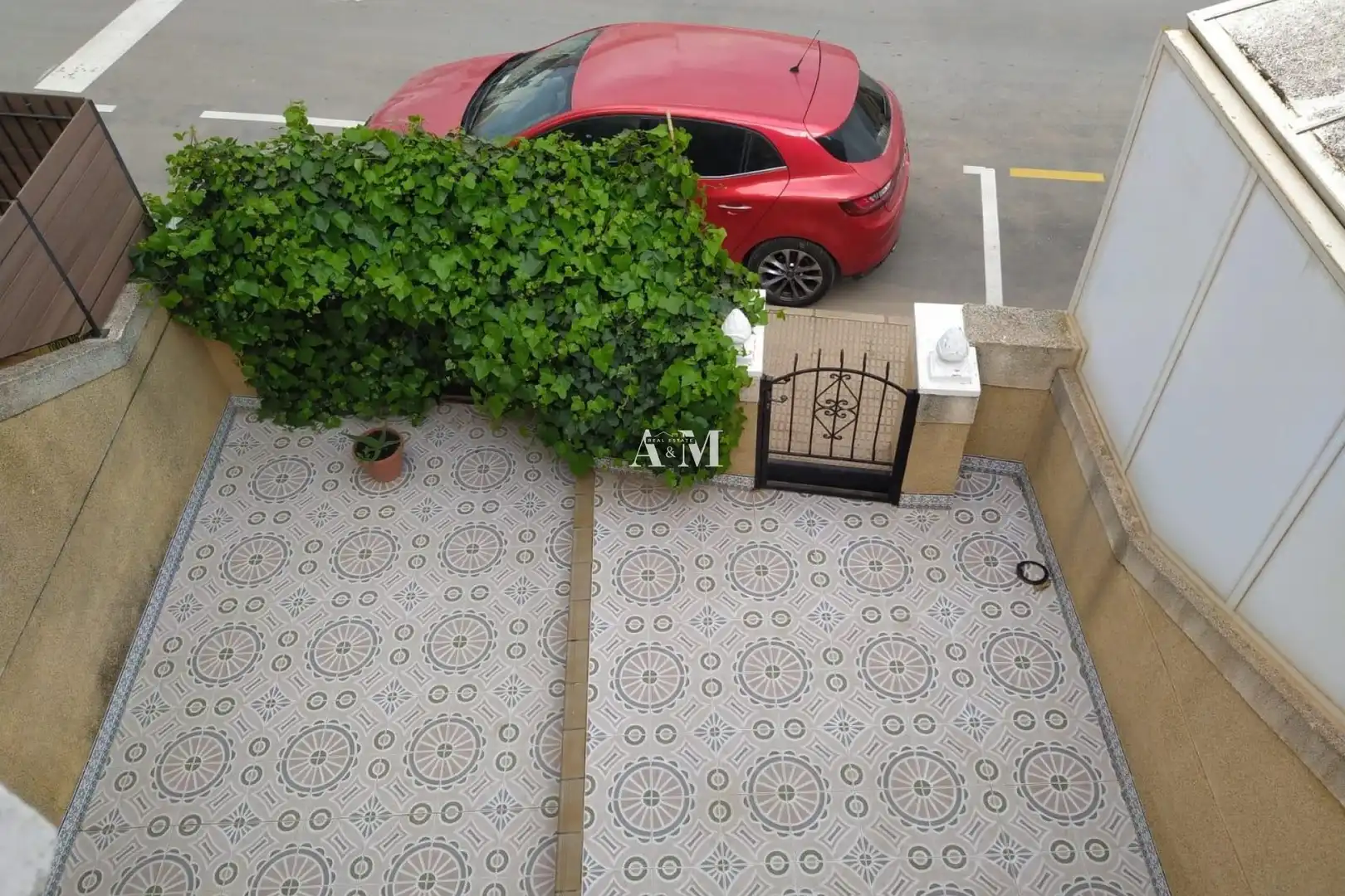 Terrassa de Casa adosada de lloguer en San Pedro del Pinatar amb Aire condicionat, Calefacció i Jardí privat