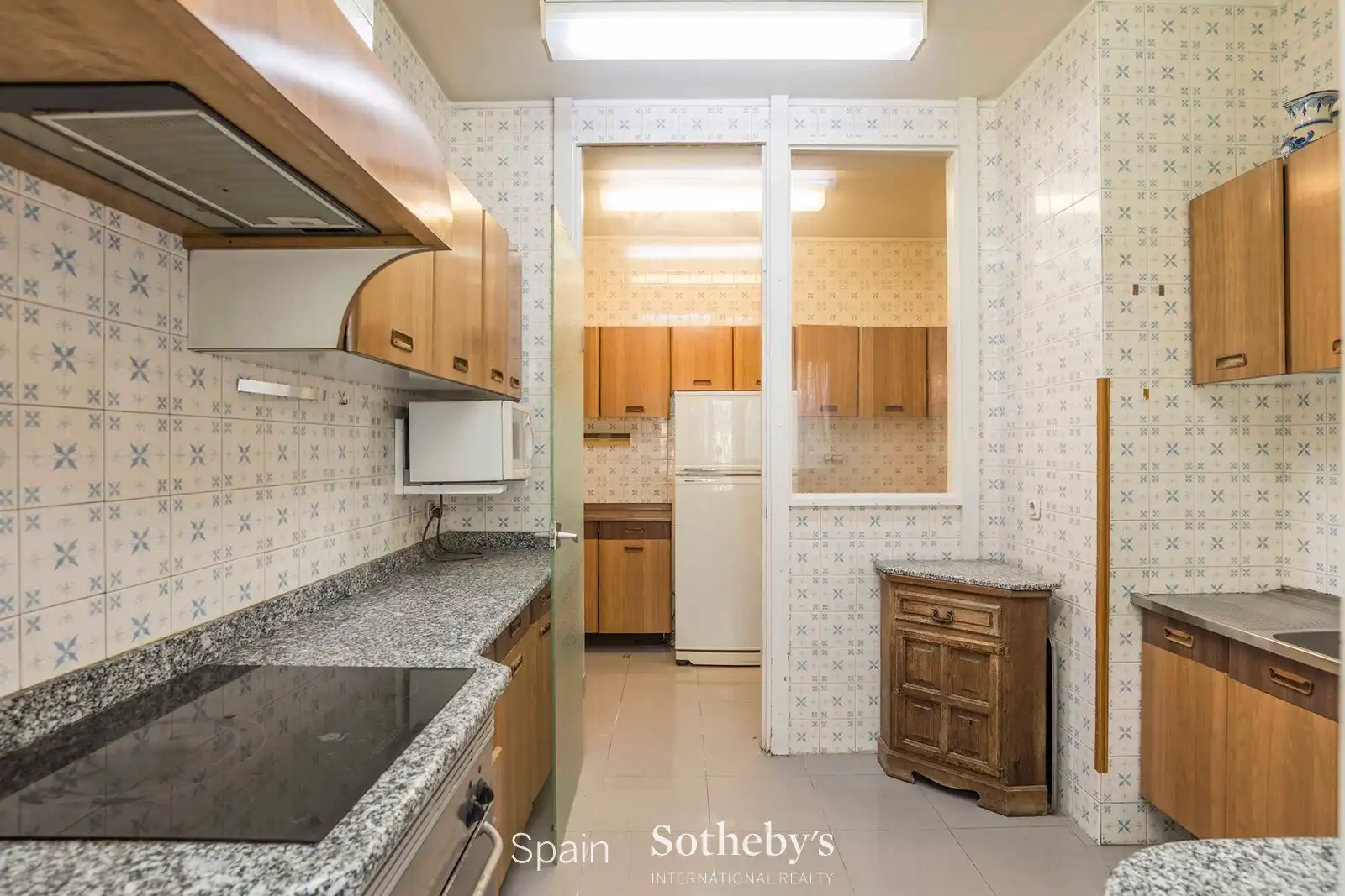 Cocina de Apartamento en venta en Madrid con Aire acondicionado, Calefacción y Jardín privado
